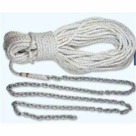 EXPLOSION Lewmar  10 ft. 1-4 in. G4 Chain W-150 ft. 1-2 in. Rope EX4228968